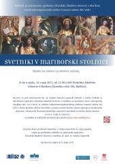 Odprtje razstave SVETNIKI V MARIBORSKI STOLNICI