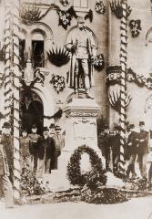 The Monument to Franz Joseph in front of the Maribor Cadet School